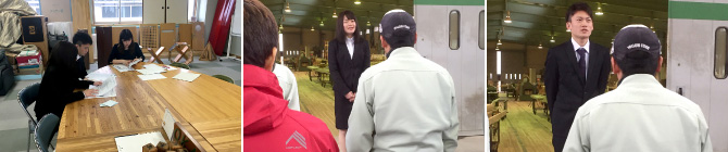 新入社員 入社式